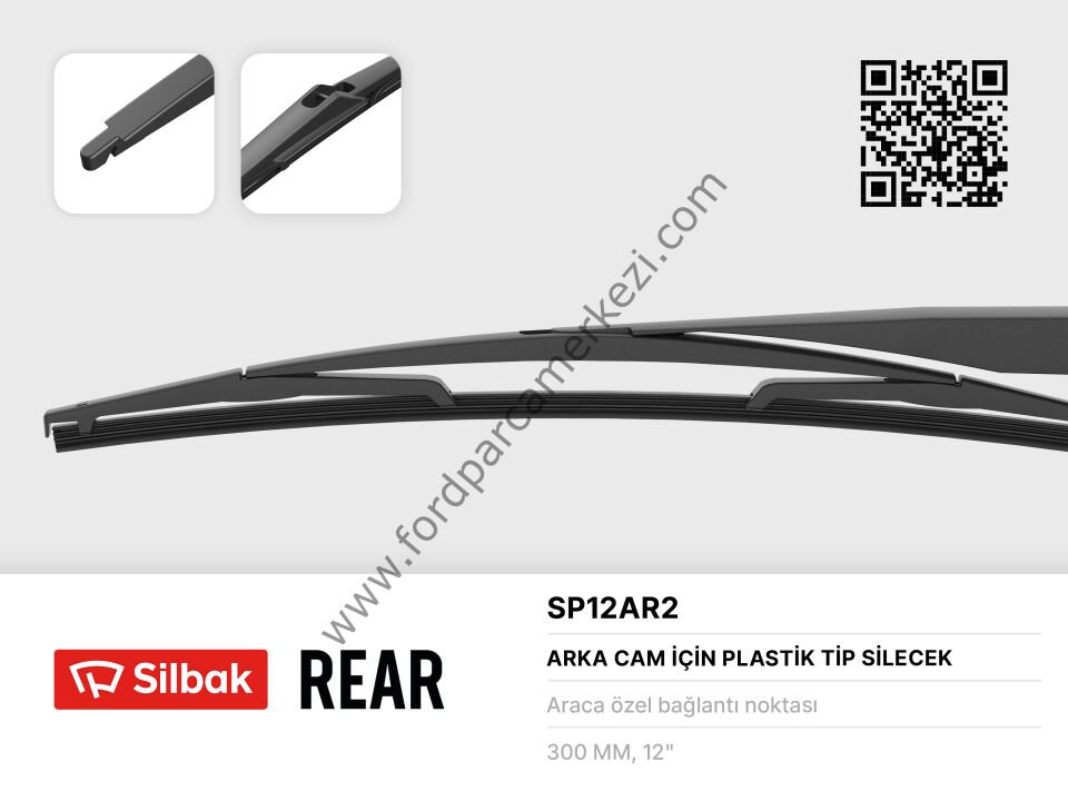 Arka Silecek Fiesta 2008-2016 Silbak sp12ar