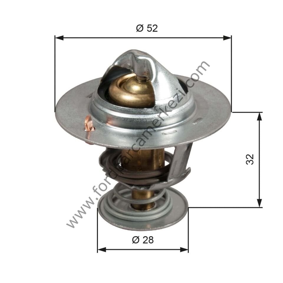 Termostat 92Cc Fıesta Focus-C-Max 1.0 Ecobost 12 >